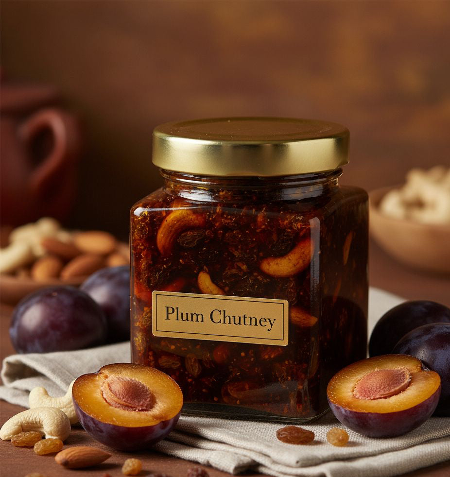 Tangy Plum Sauce (Alu Bukhara Chutney)